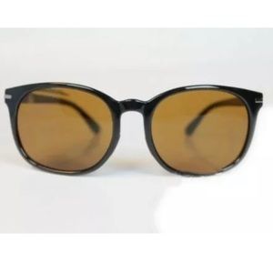 Ryders Square Sunglasses Sport Biking Black Brown